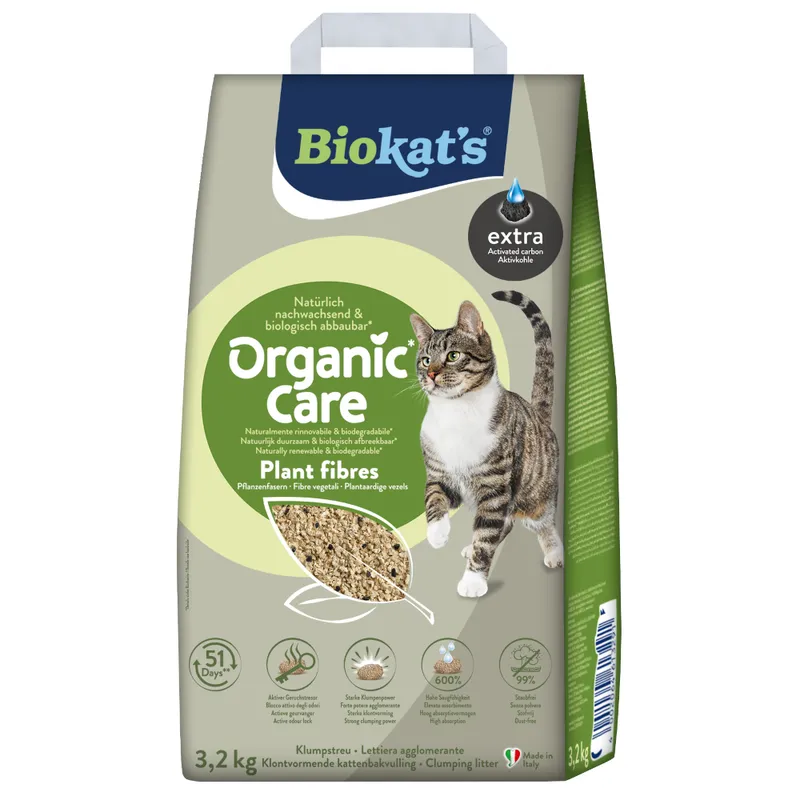 Biokat’s Organic Care plant fibres extra