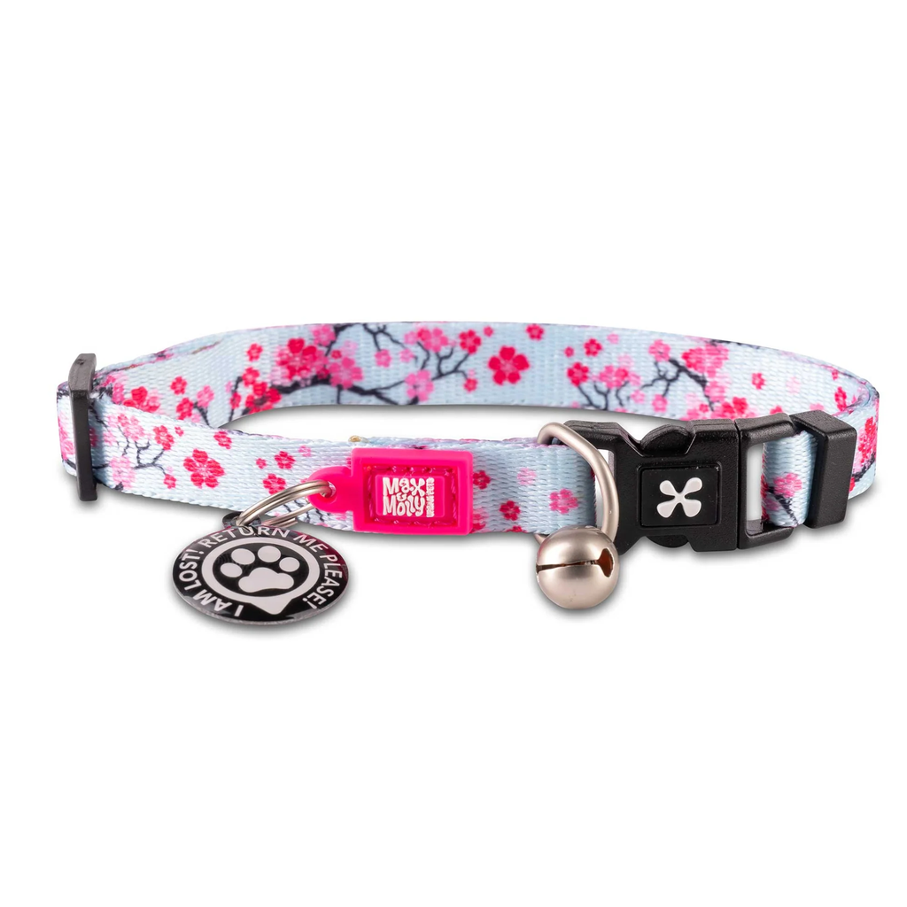 Smart ID Katzenhalsband - Cherry Bloom
