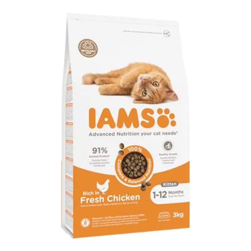 IAMS for vitality Kitten droogvoer voor katten kip