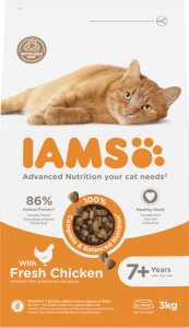 IAMS for vitality cat senior / kip - 3kg