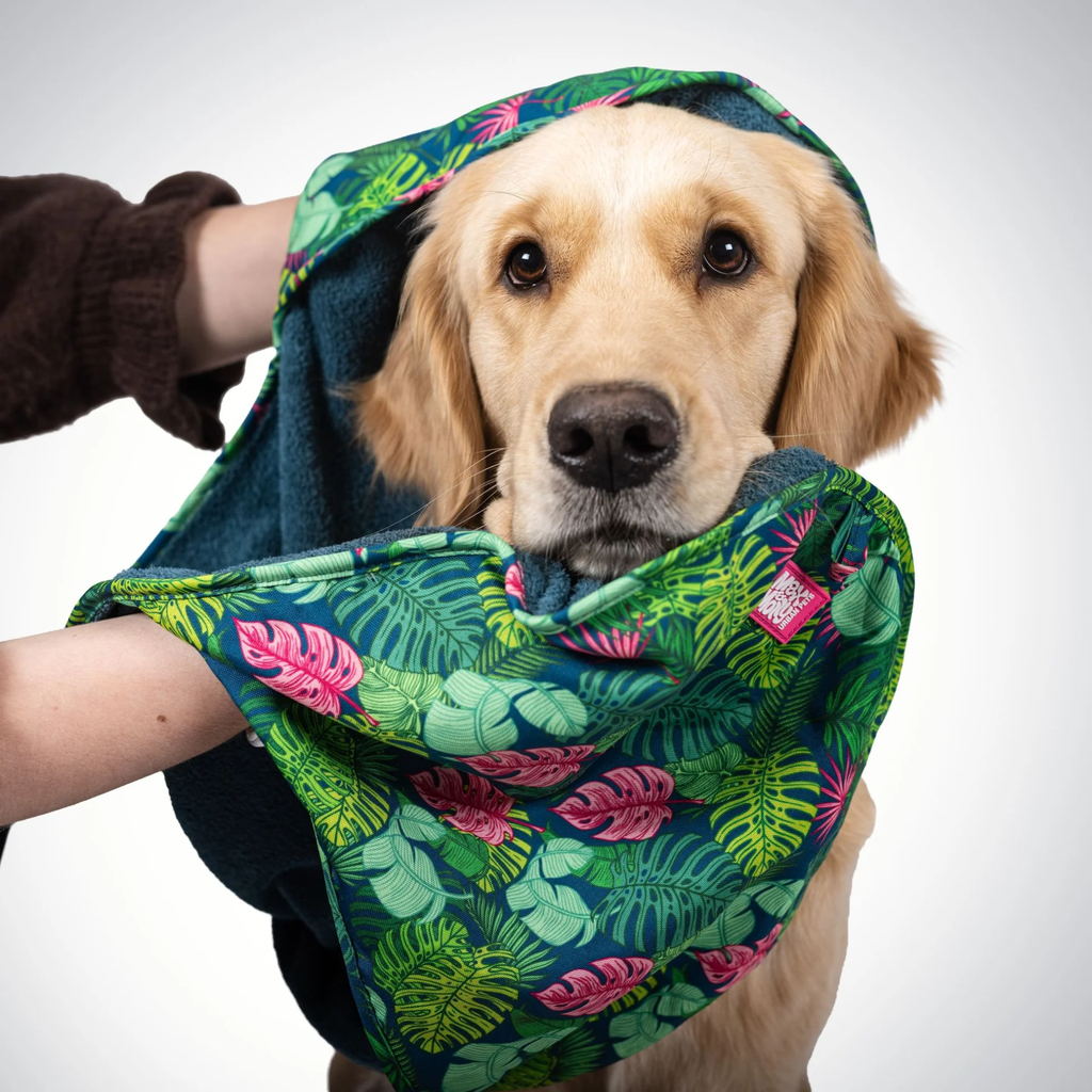 Dog Towel - Tropical