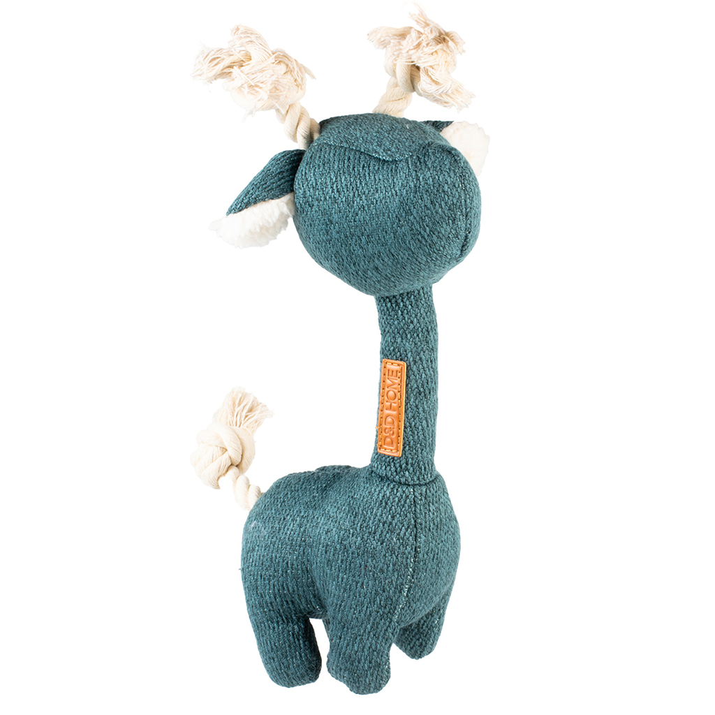George chenille stof hondenspeeltje (Blauw)