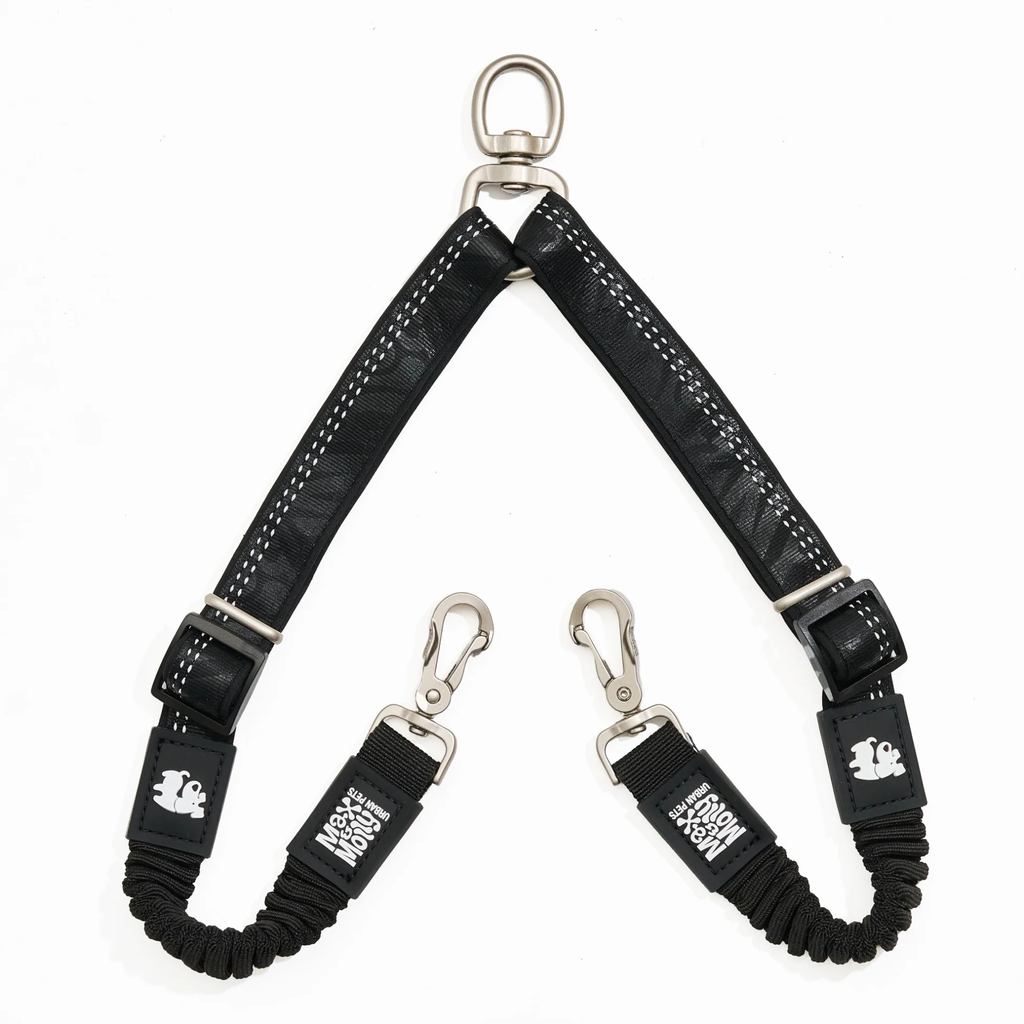 Safety Double Leash - Matrix 2.0 Black