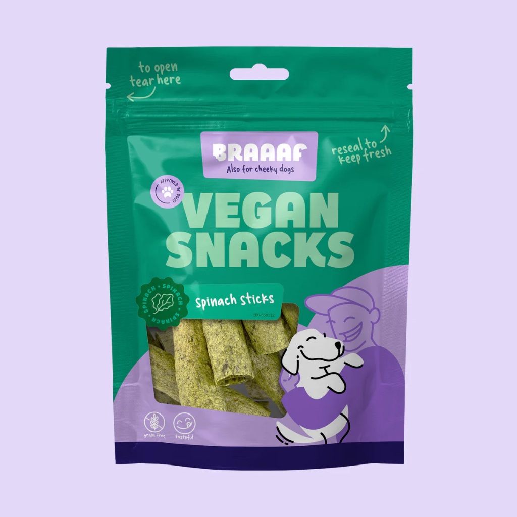 Braaaf spinazie sticks