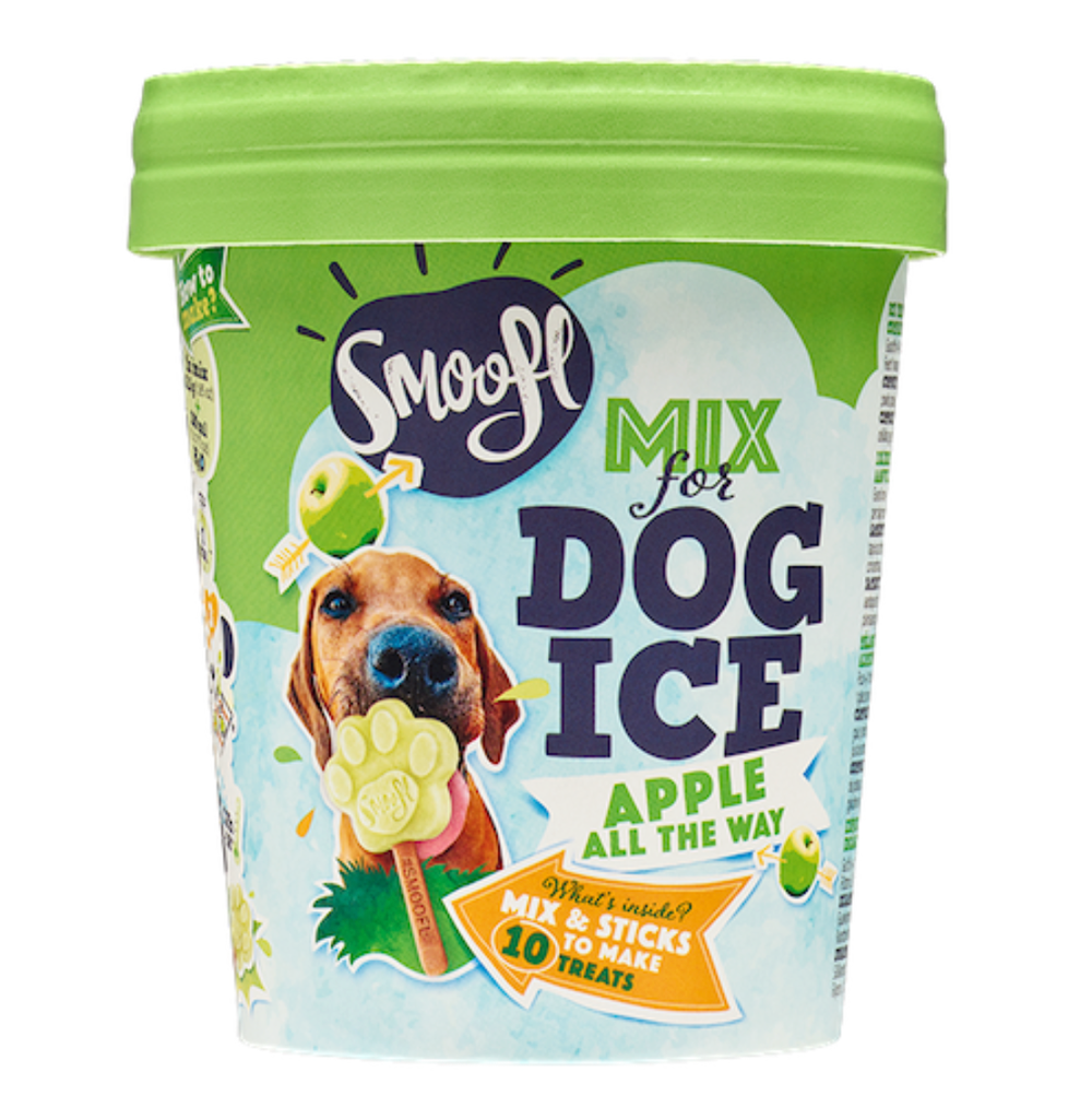 Smoofl Hunde-Eis-Mix Apfel