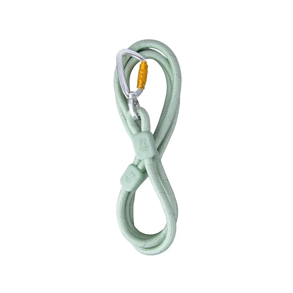 Woolly Wolf Rope Leash (Zwart)