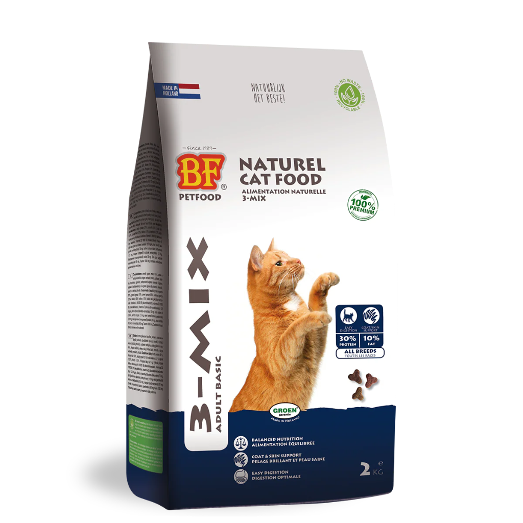 Biofood kattenbrokjes 3-mix