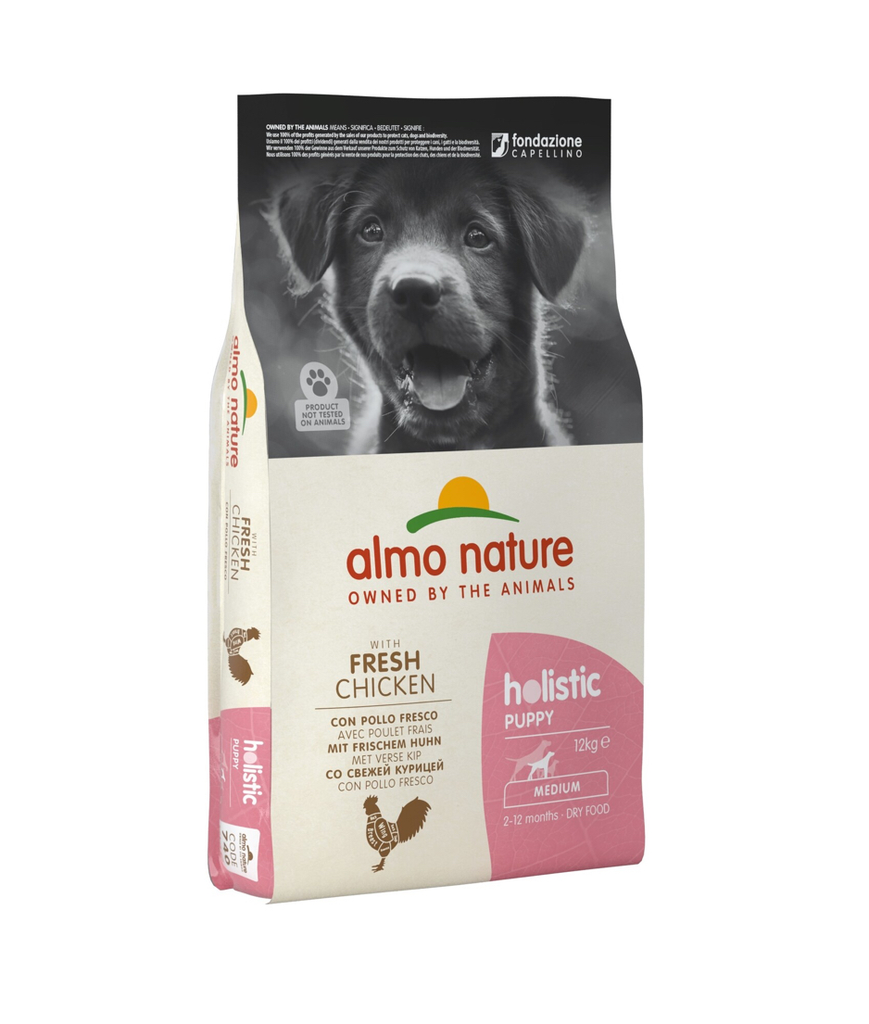 Almo Nature holistic droogvoer voor middelgrote tot grote hondenrassen - Puppy