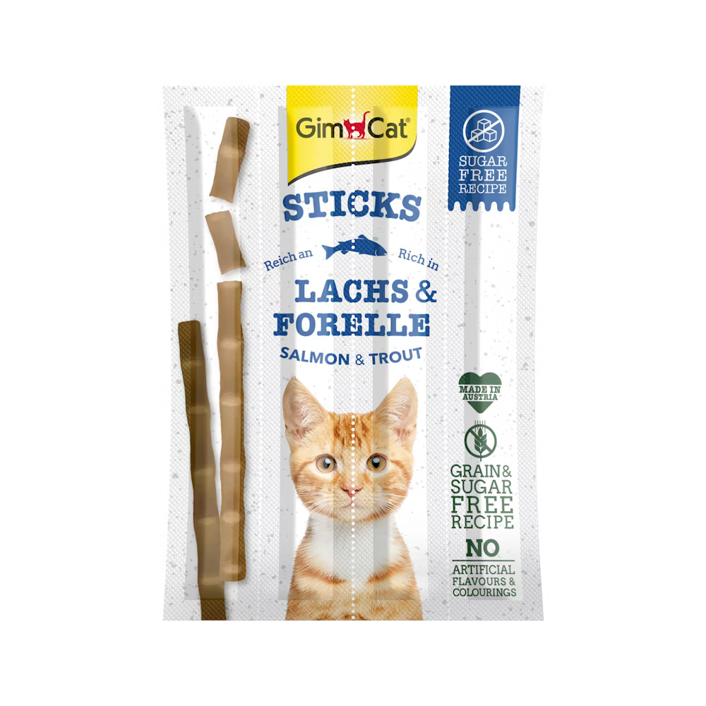 GimCat sticks zalm&forel