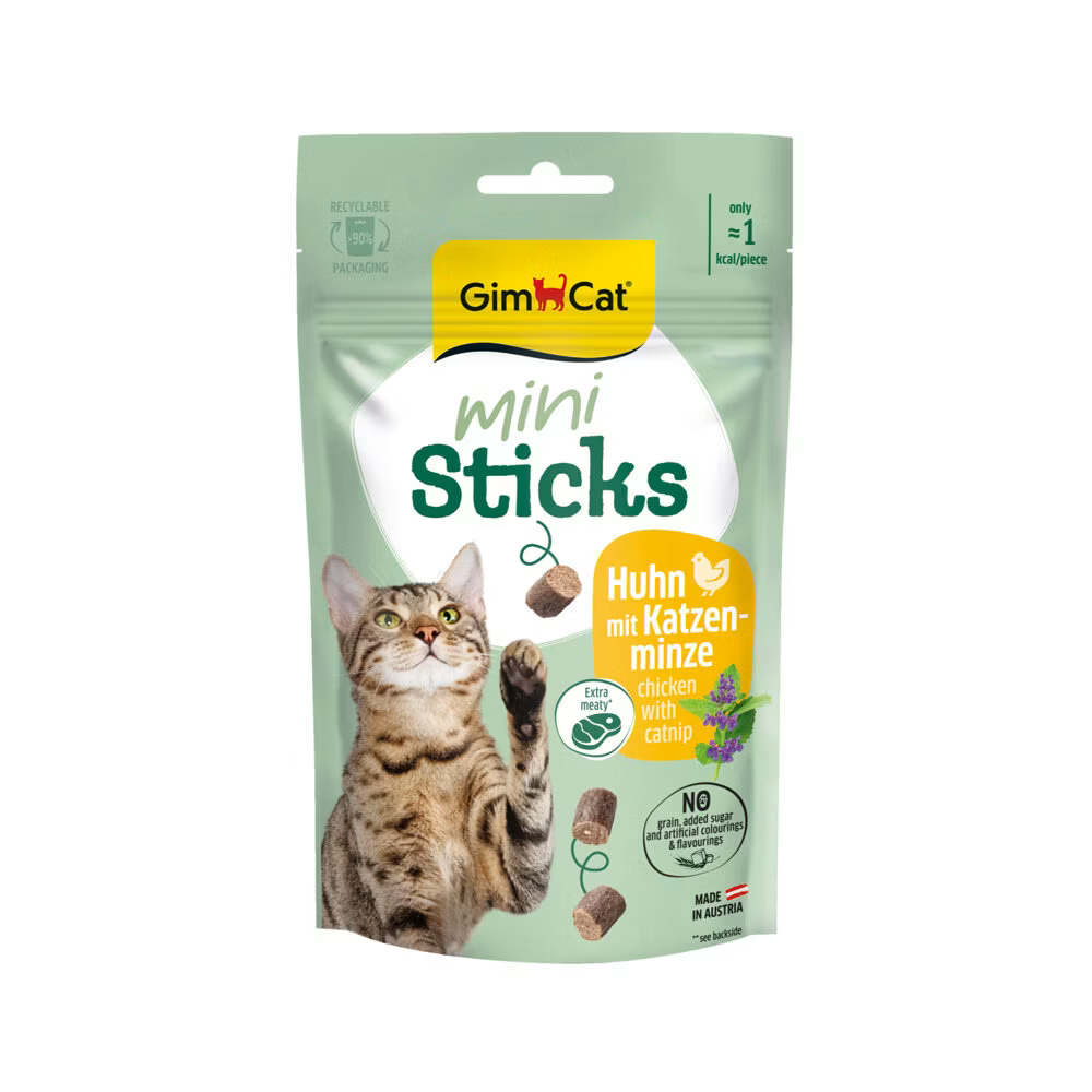 GimCat mini sticks kip&kattenkruid