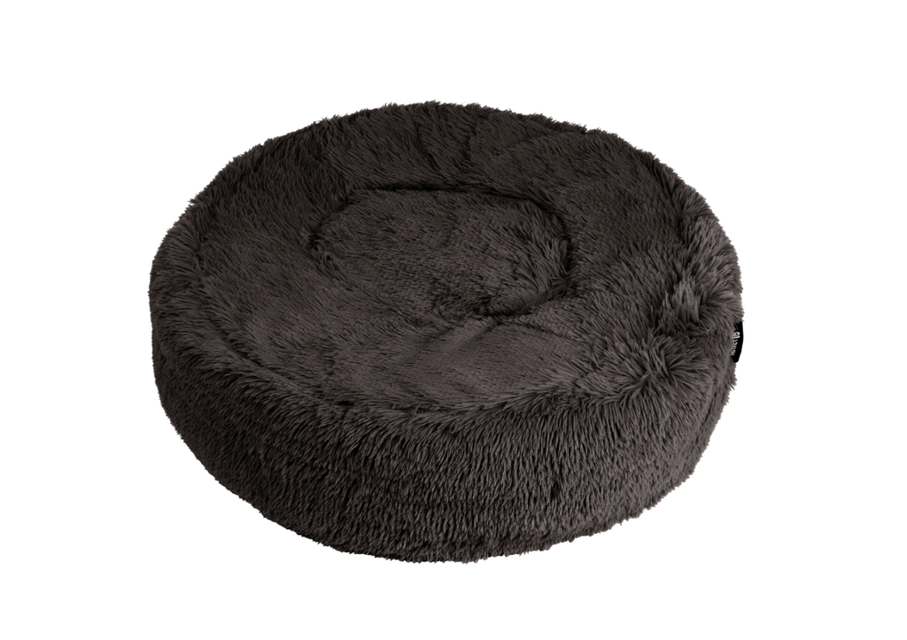 Fluffy mand FUZZ 2.0 - donkergrijs (Medium & Large)