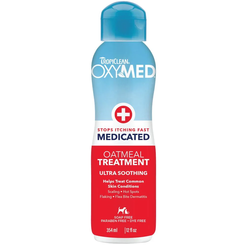 TropiClean OxyMed Anti-Itch Oatmeal Treatment