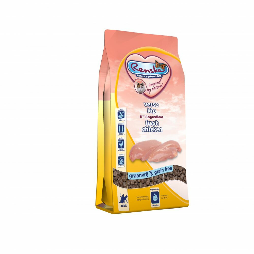 Renske Super Premium droog kat adult kip