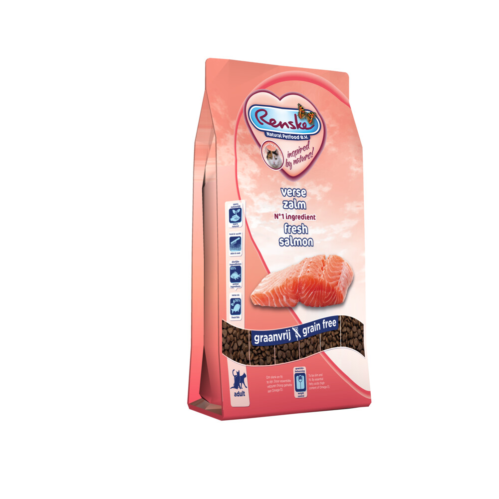 Renske Super Premium droog kat adult zalm