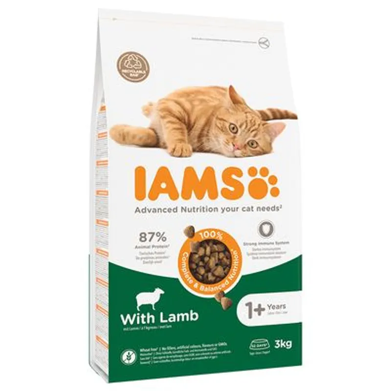 IAMS for vitality Adult Cat / lam 3 kg
