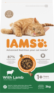 Iams for vitality Adult Cat / lam 3 kg