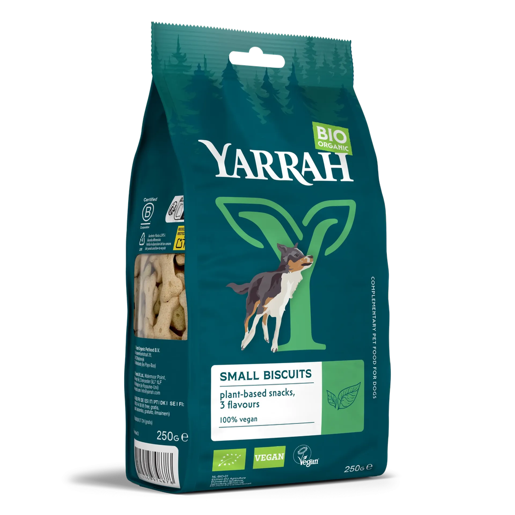Yarrah biologische vegane Hundekekse für kleine Hunde