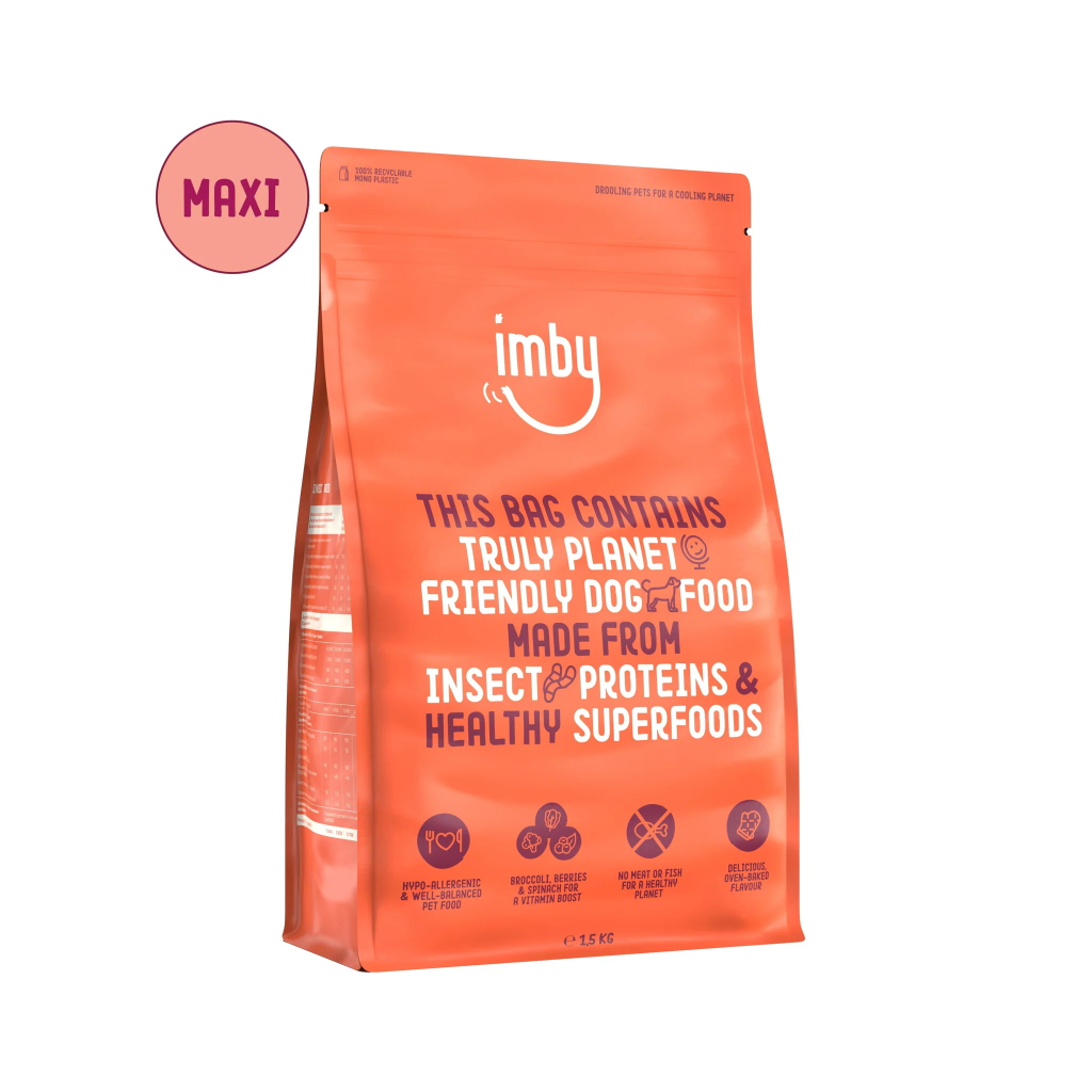 Imby - Insect-based Dry Food - Maxi  droogvoer voor honden