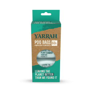 Yarrah compostable dog poo bags 4x15st